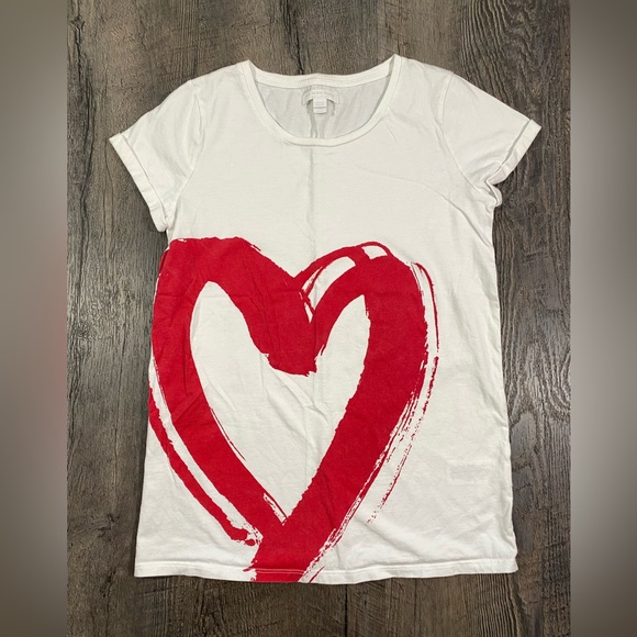 BURBERRY Heart Girls Short Sleeve Shirt - Picture 1 of 5